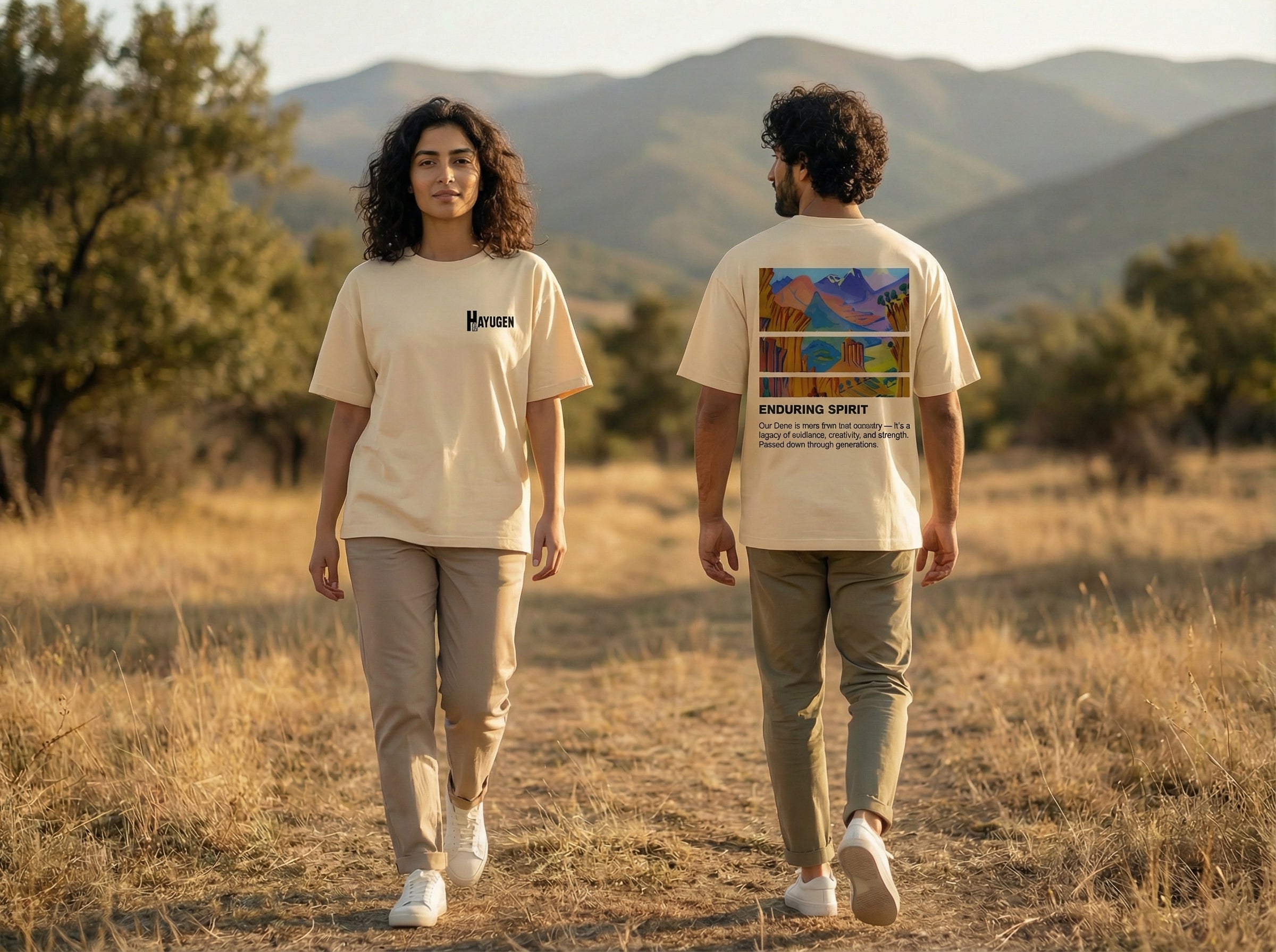 HAYUGEN Heritage Grid T-Shirt | Armenian Streetwear