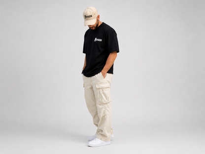 Saryan Black T-Shirt | Armenian Art Streetwear | HAYUGEN