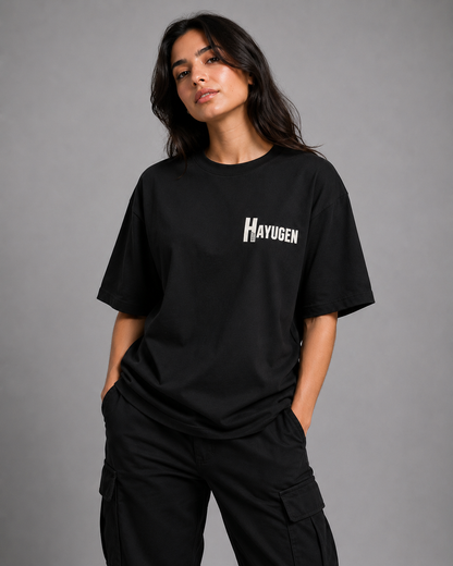 Heritage Signal Black Oversized T-Shirt