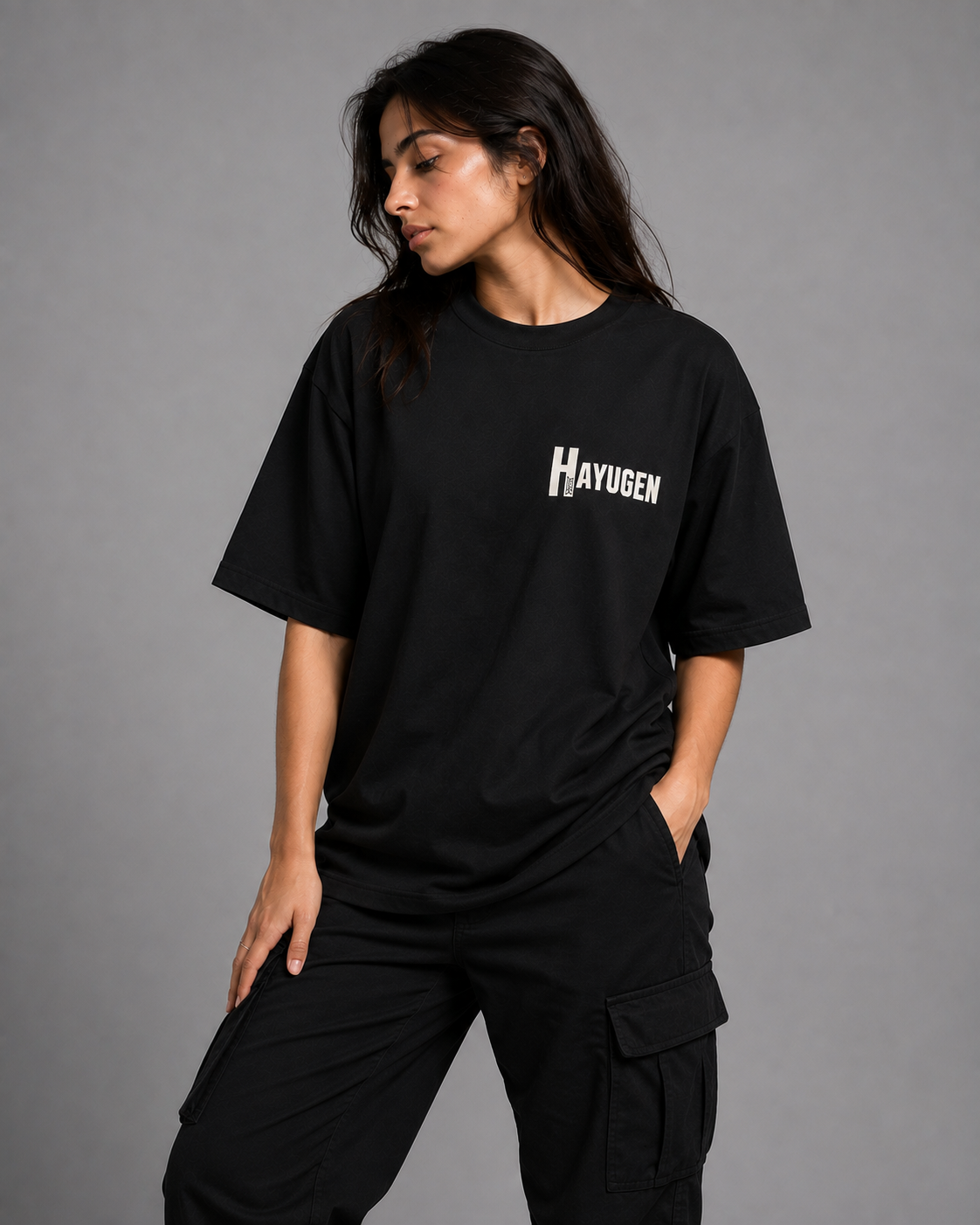 Heritage Signal Black Oversized T-Shirt