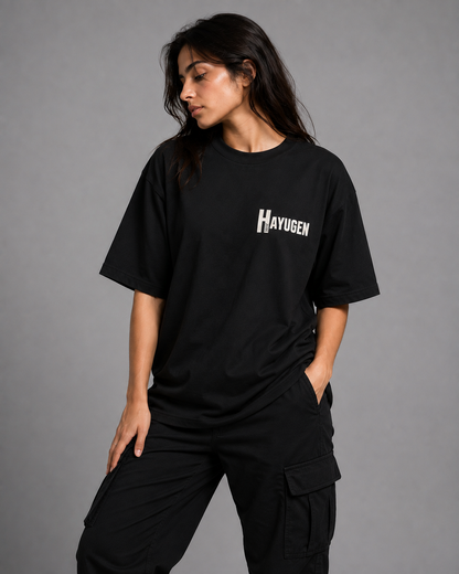 Heritage Signal Black Oversized T-Shirt
