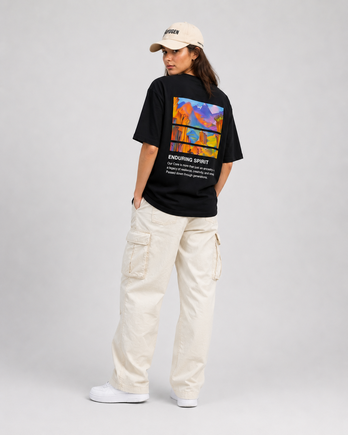 HAYUGEN Heritage Grid շապիկ | Հայկական streetwear
