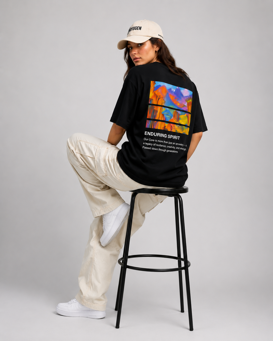 HAYUGEN Heritage Grid շապիկ | Հայկական streetwear