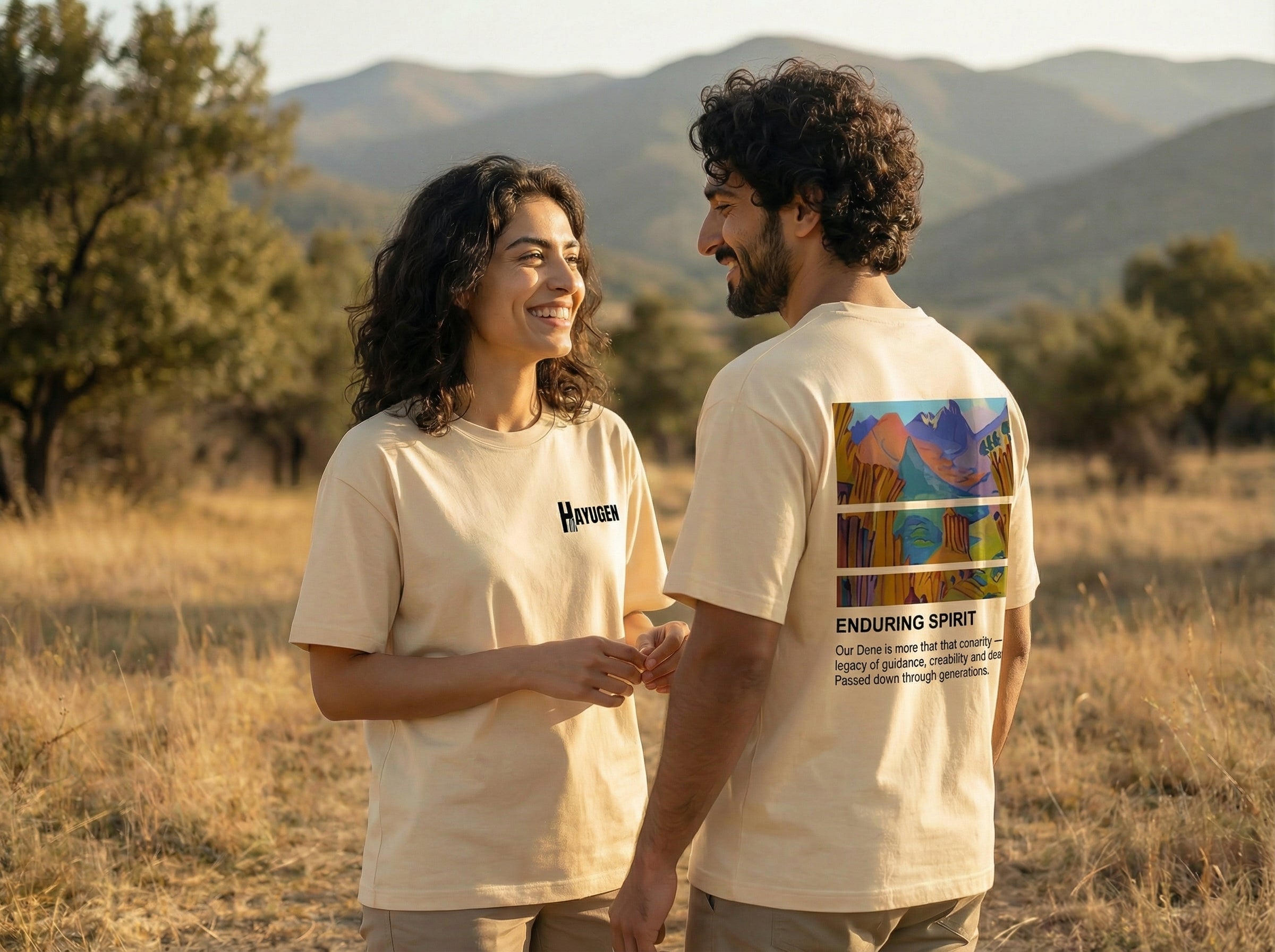 HAYUGEN Heritage Grid T-Shirt | Armenian Streetwear
