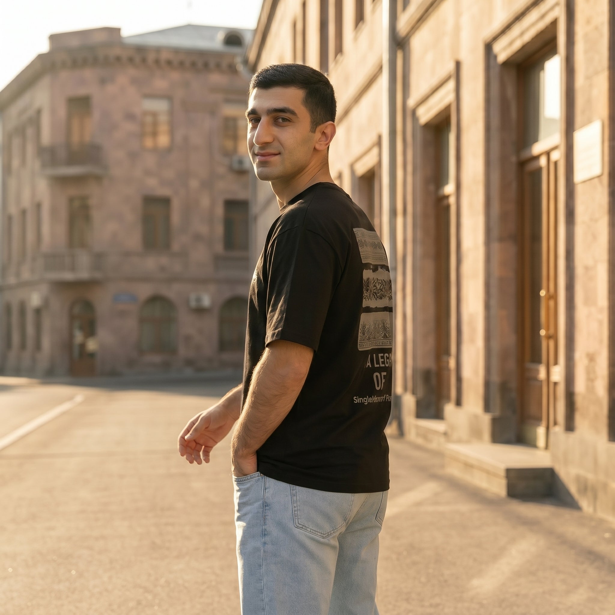 HAYUGEN Heritage Signal T-Shirt | Armenian Streetwear