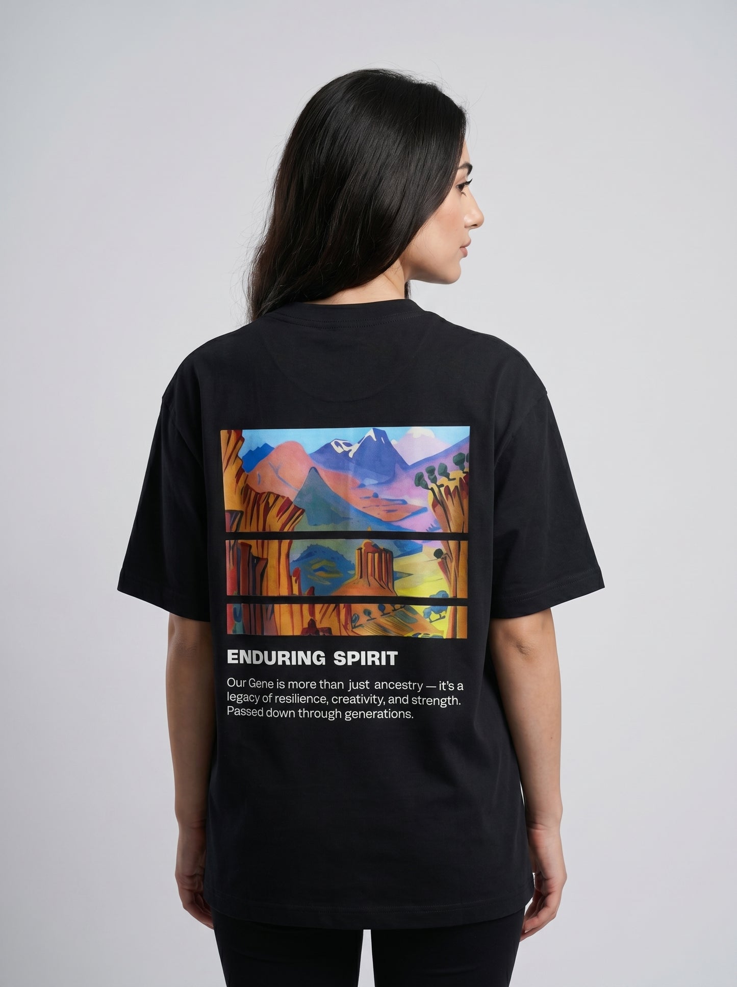 T-shirt HAYUGEN Heritage Grid | Streetwear arménien