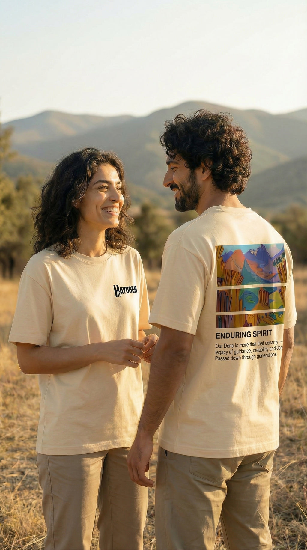HAYUGEN Heritage Grid T-Shirt | Armenian Streetwear