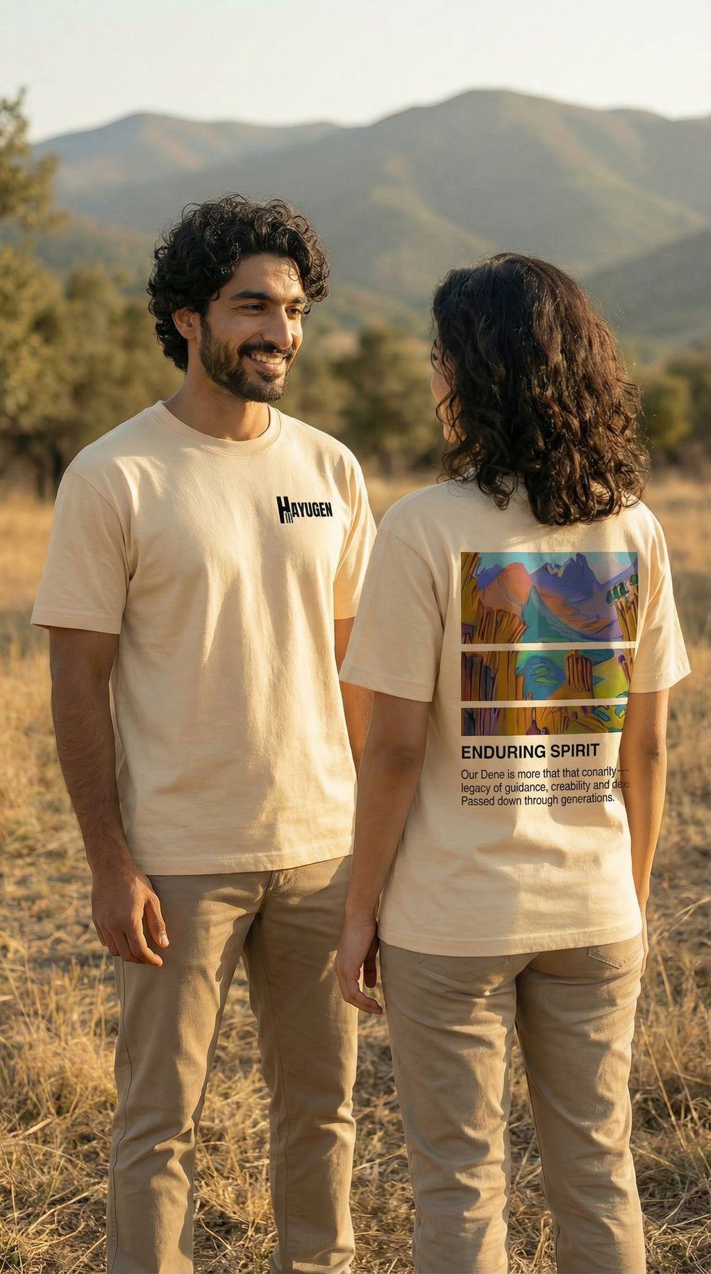 HAYUGEN Heritage Grid T-Shirt | Armenian Streetwear
